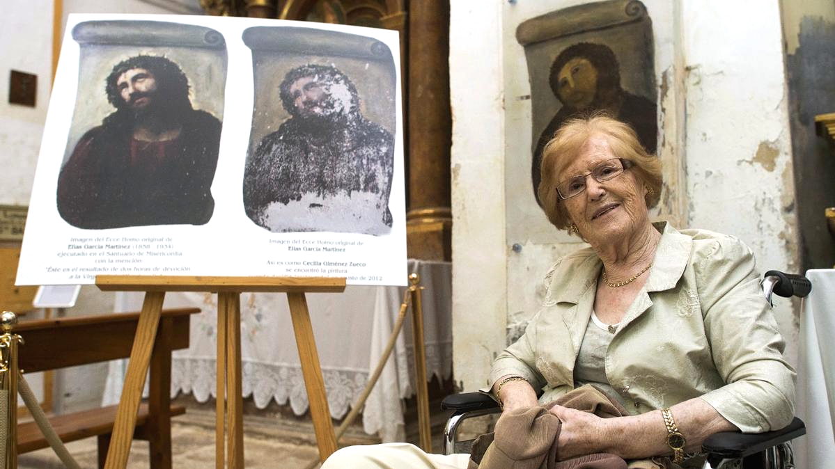 The Woman Behind the Meme: “Monkey Christ” Restorer Passes Away