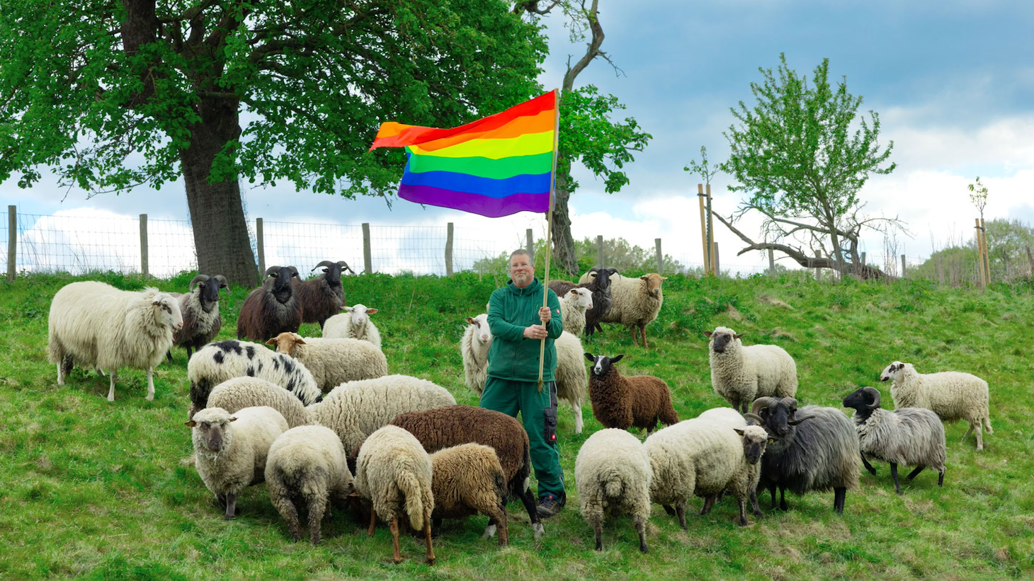 A German Farmer Opened a Sanctuary for Gay Rams and Sent Them to New York Fashion Week